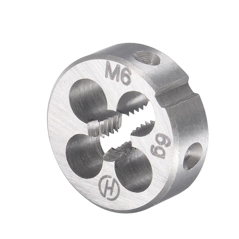TOP-VIGOR M6 x 1mm Metric Tap and Die Set, Right Hand Machine Thread Tap with Round Threading Die for Making or Repairing Threads on Iron, Copper, Steel and Other Metal Materials - Image 4